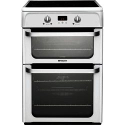 Hotpoint HUI612P Ultima Electric Cooker with Induction Hob in White
